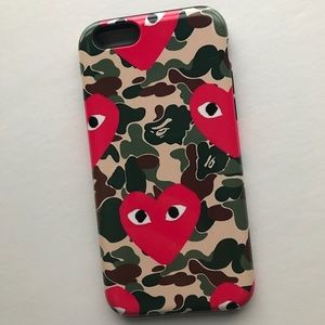 Iphone 6s "Bape x Comme des Garçon" Inspired Case