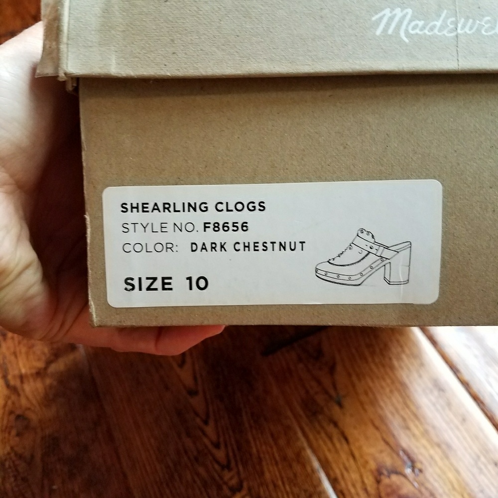 New in Box: Madewell The Aubrey Clog - Picture 6 of 6