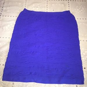 Blue skirt