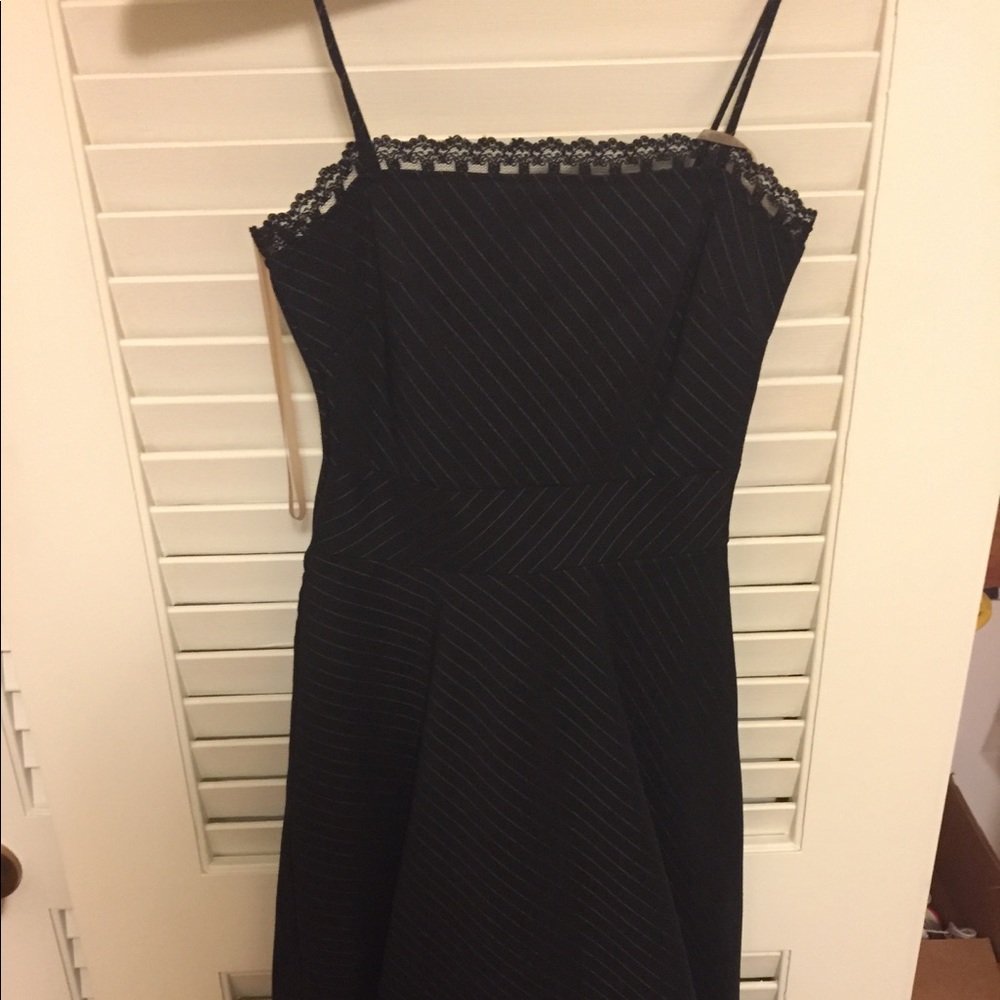 Little black dress with fun details!