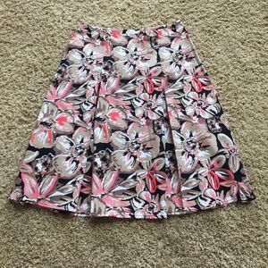 NWT! Floral Christopher and banks skirt