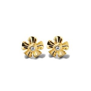 Henri Bendel flower stud earrings
