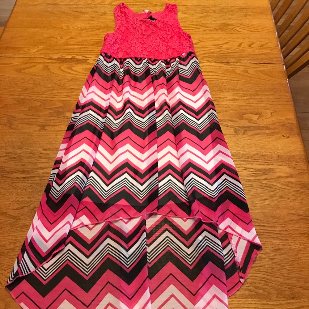 Girls size 14 hi/lo dress