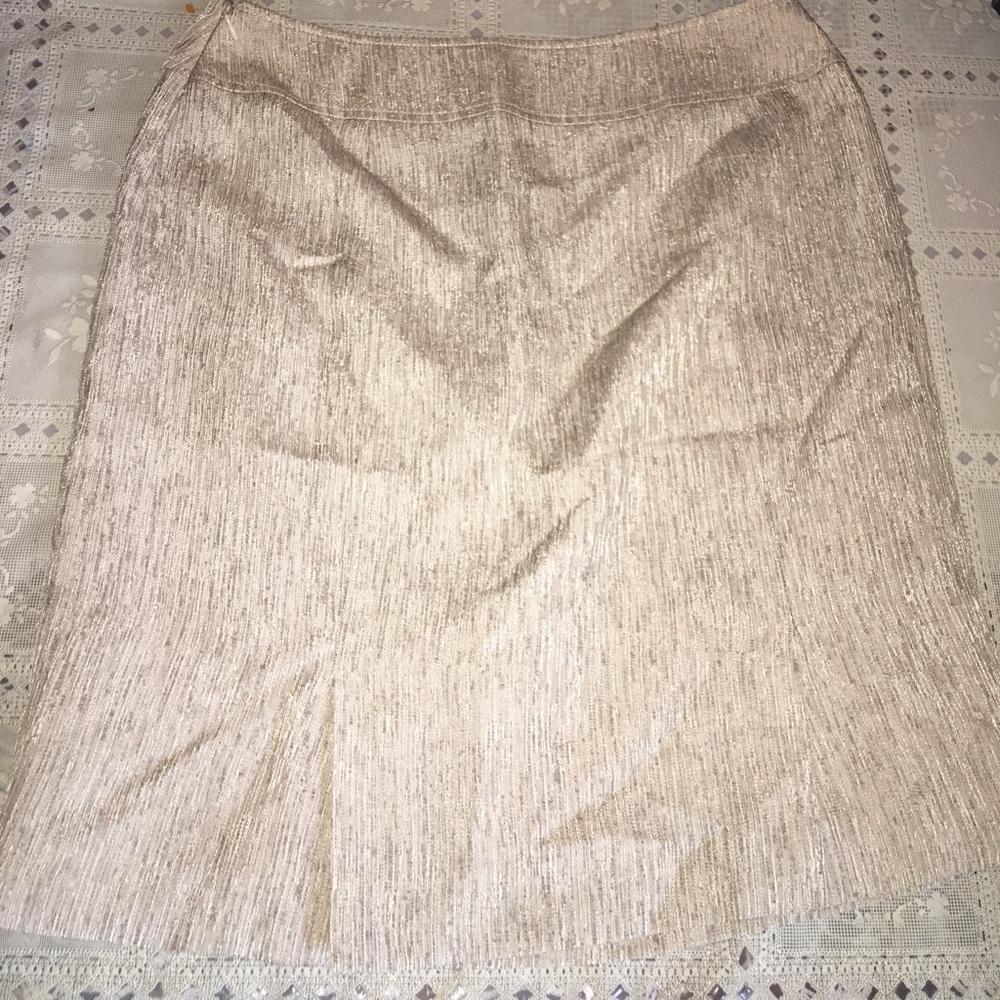 Beige skirt