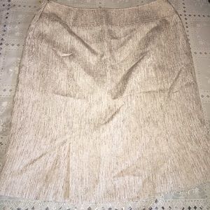 Beige skirt