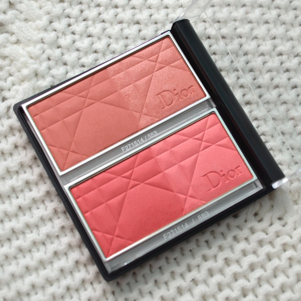 SET OF 2 Dior Glowing Color Blush (#889, #553) NEW