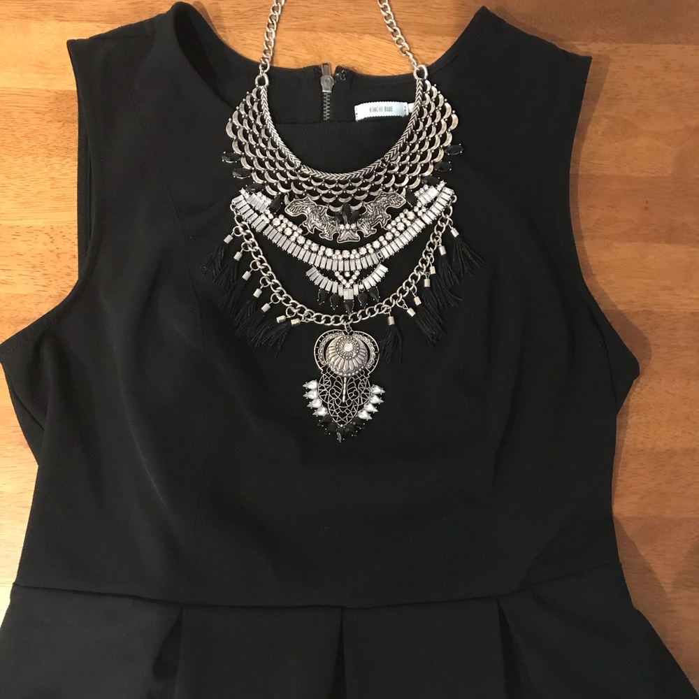 Kimchi Blue Peplum Top - Picture 1 of 5