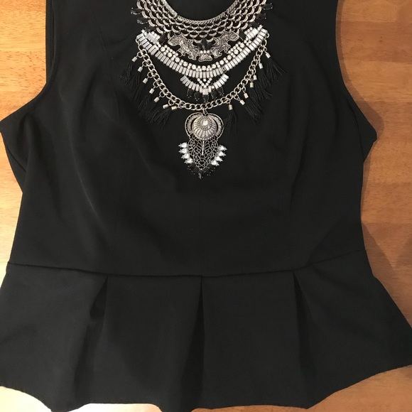 Kimchi Blue Peplum Top - Picture 2 of 5