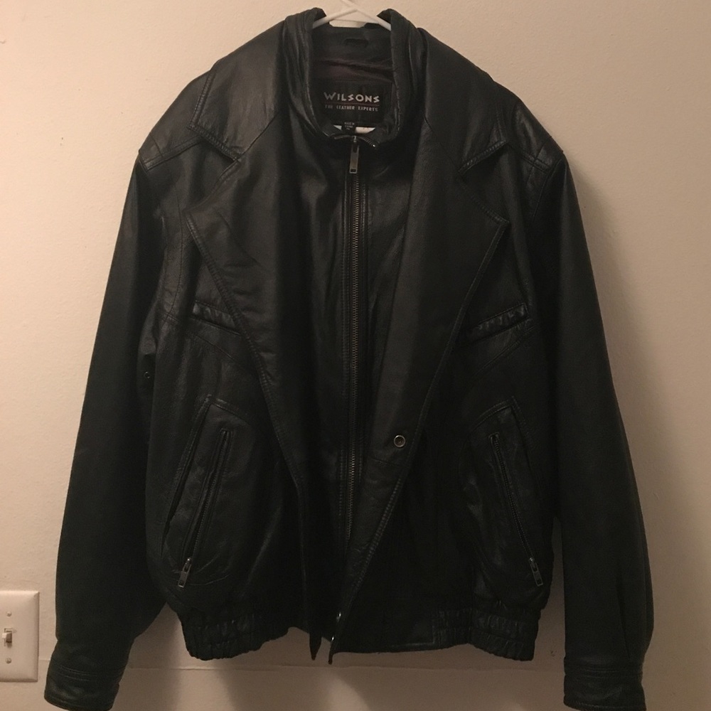 Leather jacket