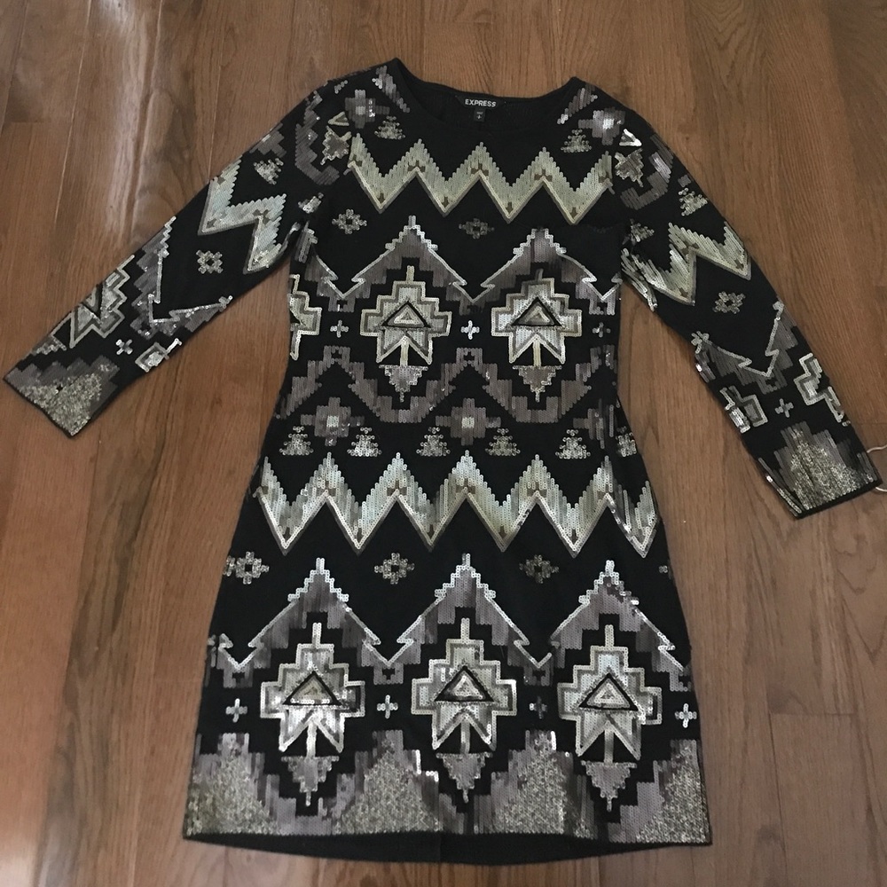 EXPRESS sequin dress