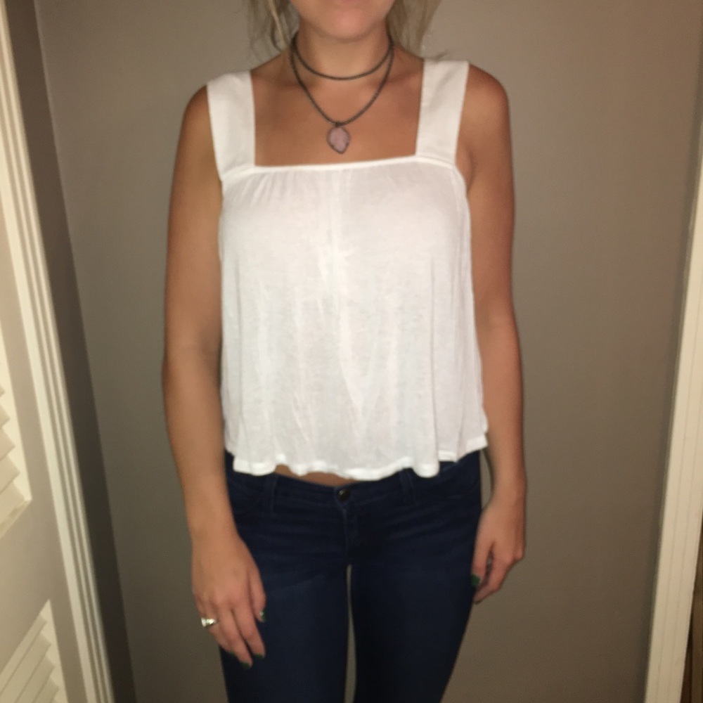 BCBGeneration white flowy top