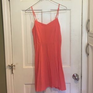 Simple pink dress