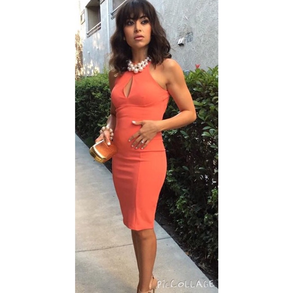 Foreign Exchange Coral Tank Dress