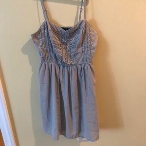 Gray beaded dress