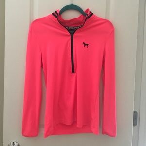 PINK QUARTER ZIP