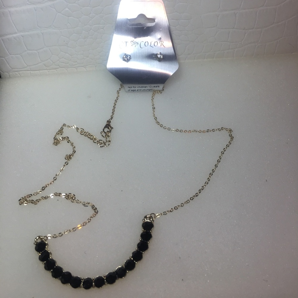 CT COLOR NECKLACE GOLD