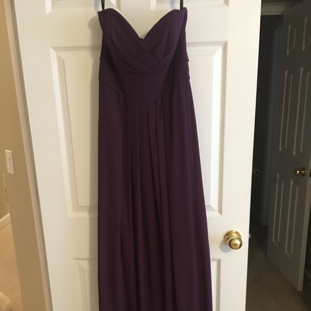 Plum Long Formal Dress