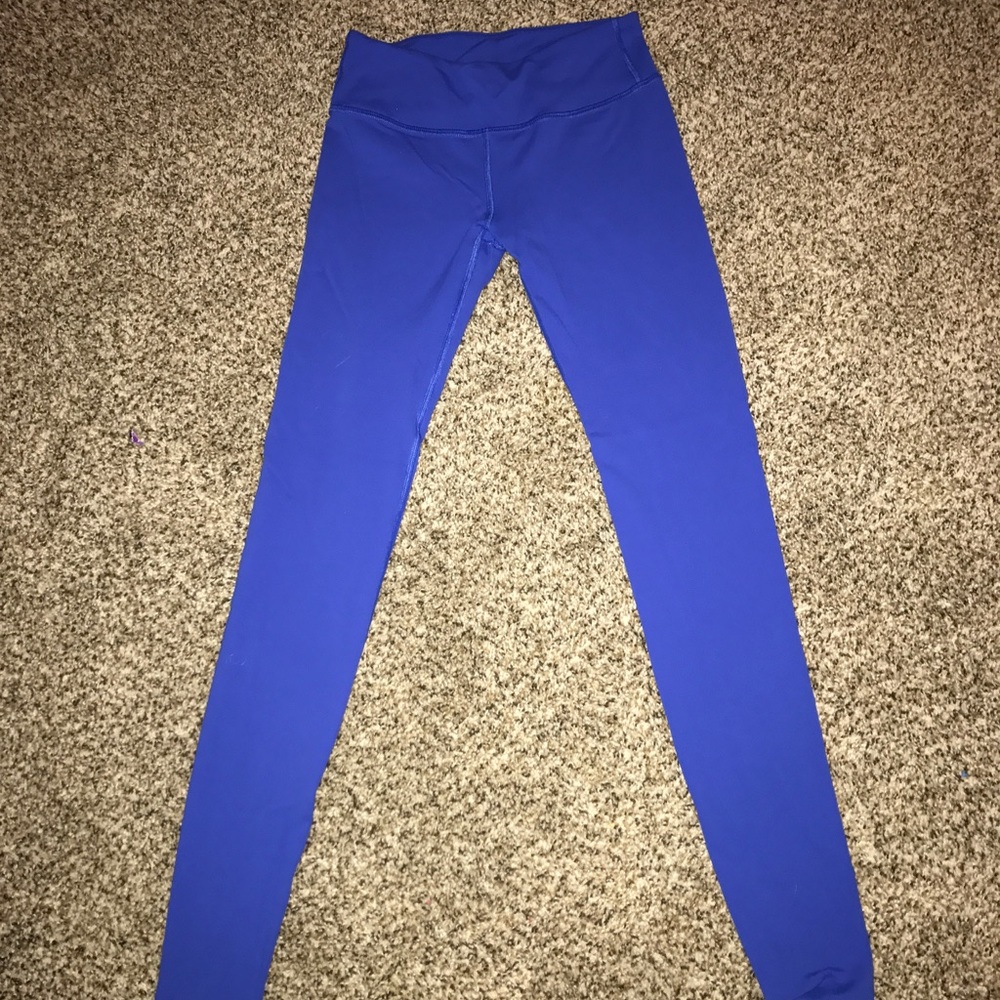 fabletics royal blue leggings