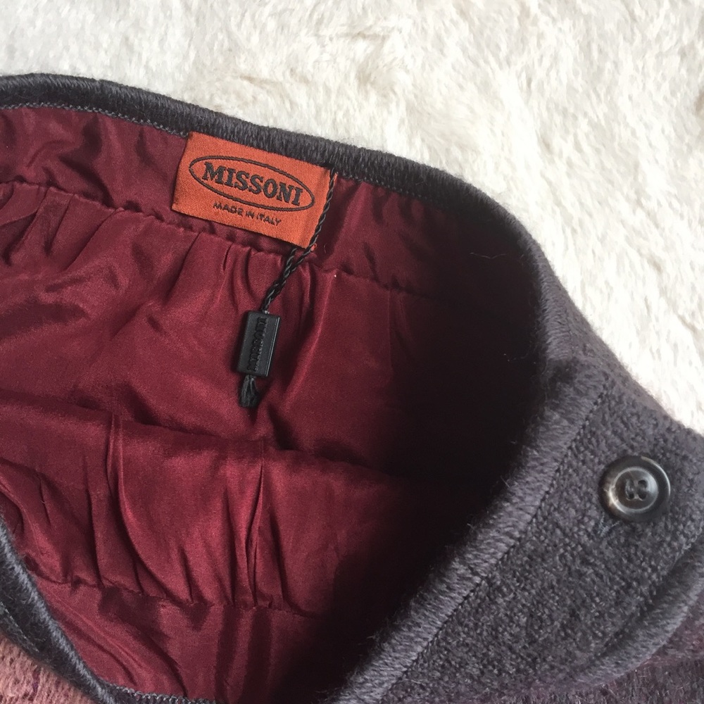 ❌SOLD❌Missoni Colorblock Wool & Mohair Knit Skirt - Picture 7 of 8