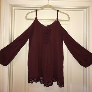 Crimson Pacsun top