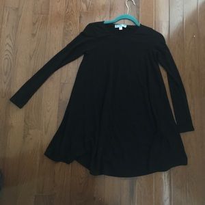 Black t-shirt dress