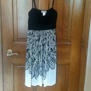 B&W Formal Dress