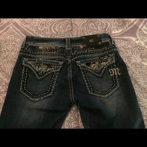 Size 28 Miss Me Jeans straight