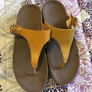 Fit Flops Yellow Sandals