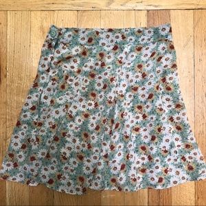 Vintage floral skirt