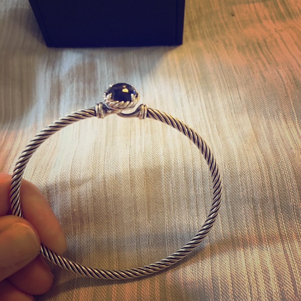 David Yurman chatelaine amethyst bracelet