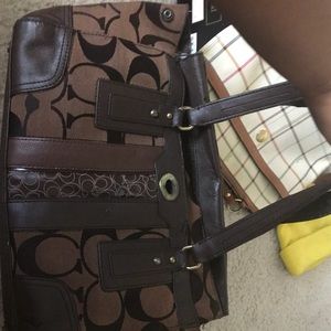 Brown Coach Bag