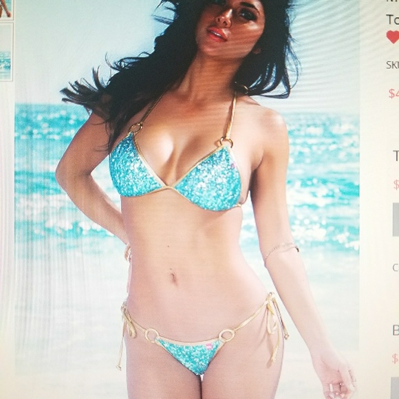 DOLL Micro sequin bikini - Picture 1 of 5