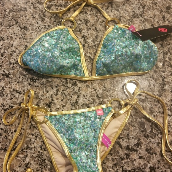 DOLL Micro sequin bikini - Picture 3 of 5