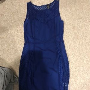 Blue dress