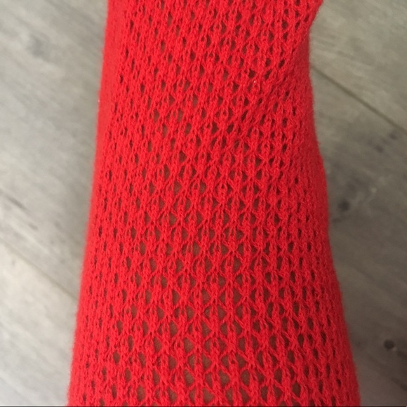 Red Old Navy 3/4 sleeve cardigan - Picture 3 of 3