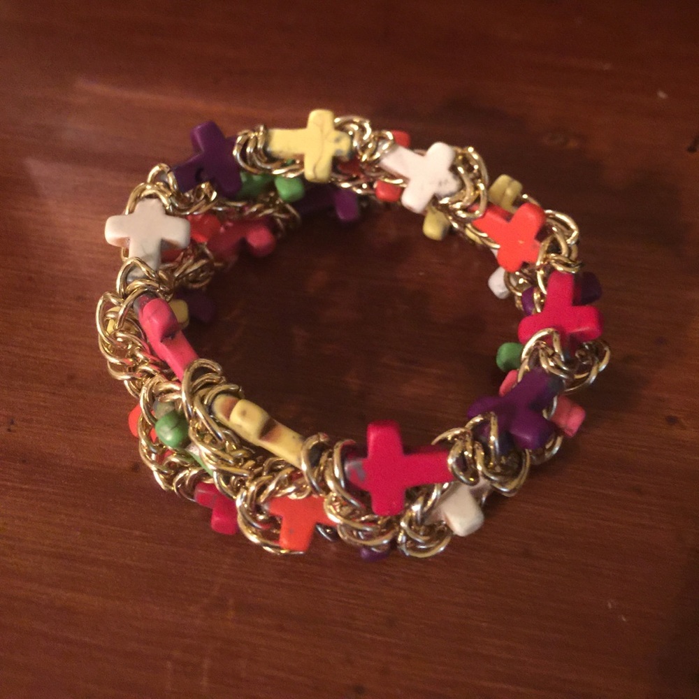 Cross bracelet