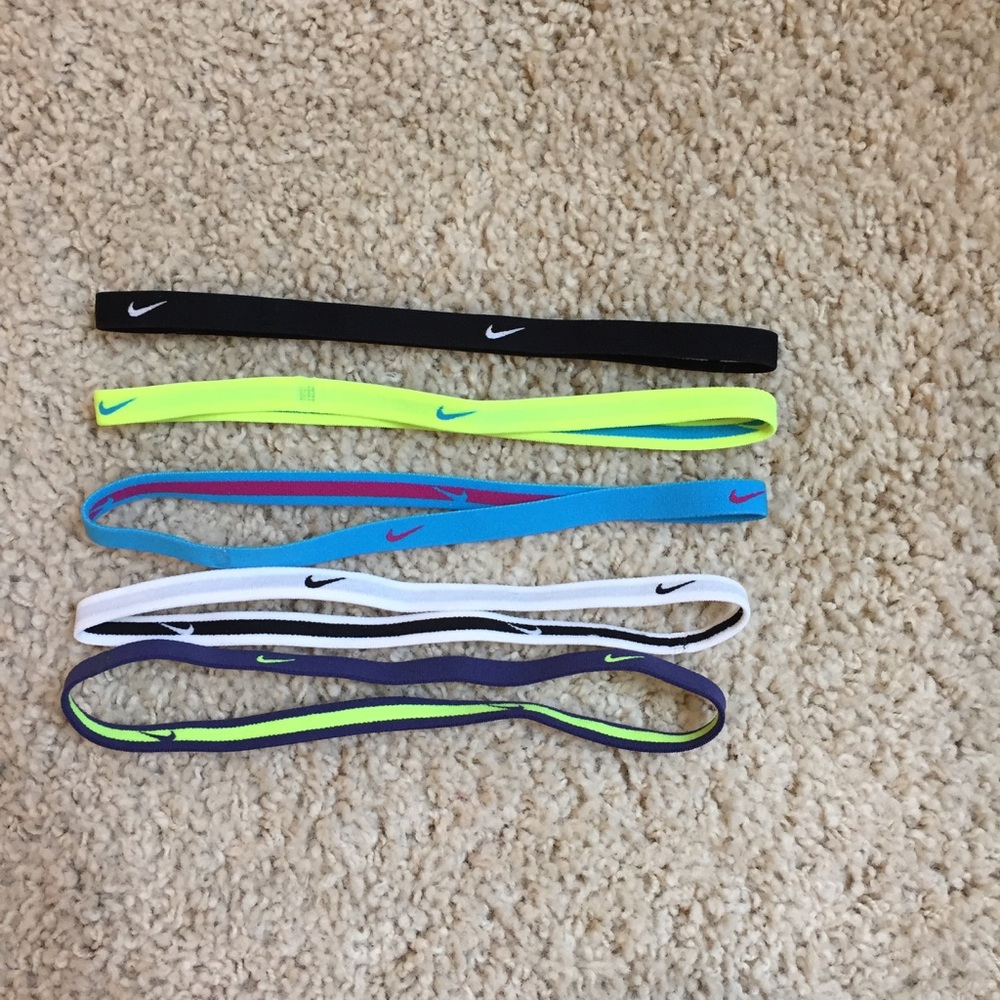 BUNDLE 5 NIKE HEADBAND NWOT