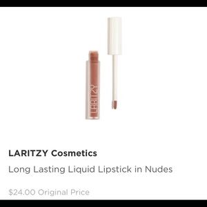 LARITZY Liquid Lipstick in Nudes