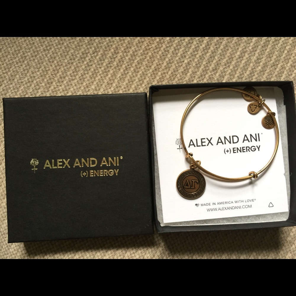 Delta Gamma Alex and Ani bracelet