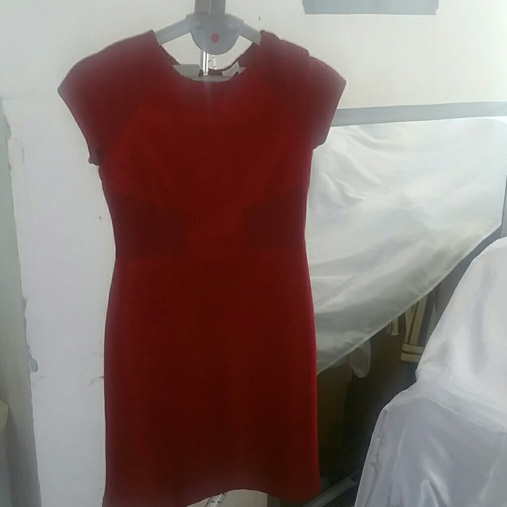 Red Christin Michaels Dress