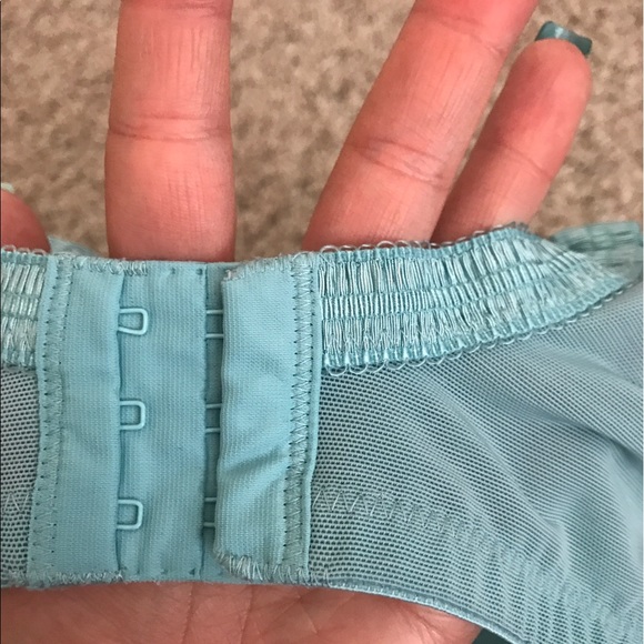 Blue Full Coverage Bra - Picture 2 of 3