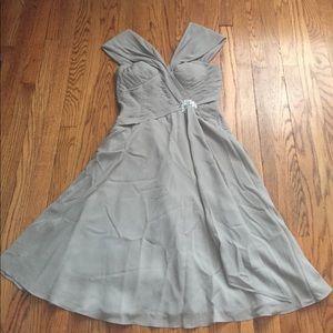 Light Grey/Silver Mother of the Bride dress