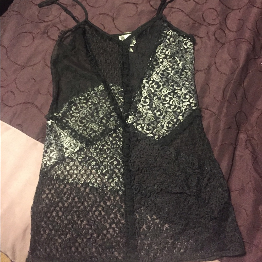 BKE lace tank top