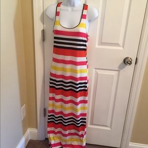 ✨ Striped Maxi Dress