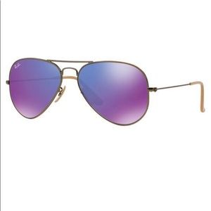 Ray bans with purple lenses