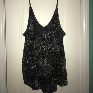 H&M Black and Cream Tank