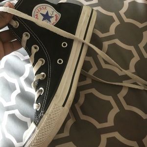Ankle high converse