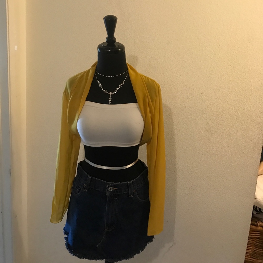 Yellow cover up
