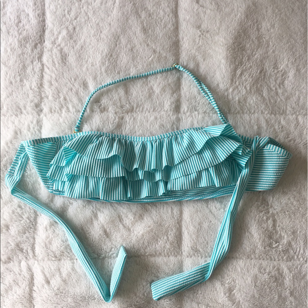 Ruffled never worn Jessica Simpson bikini top