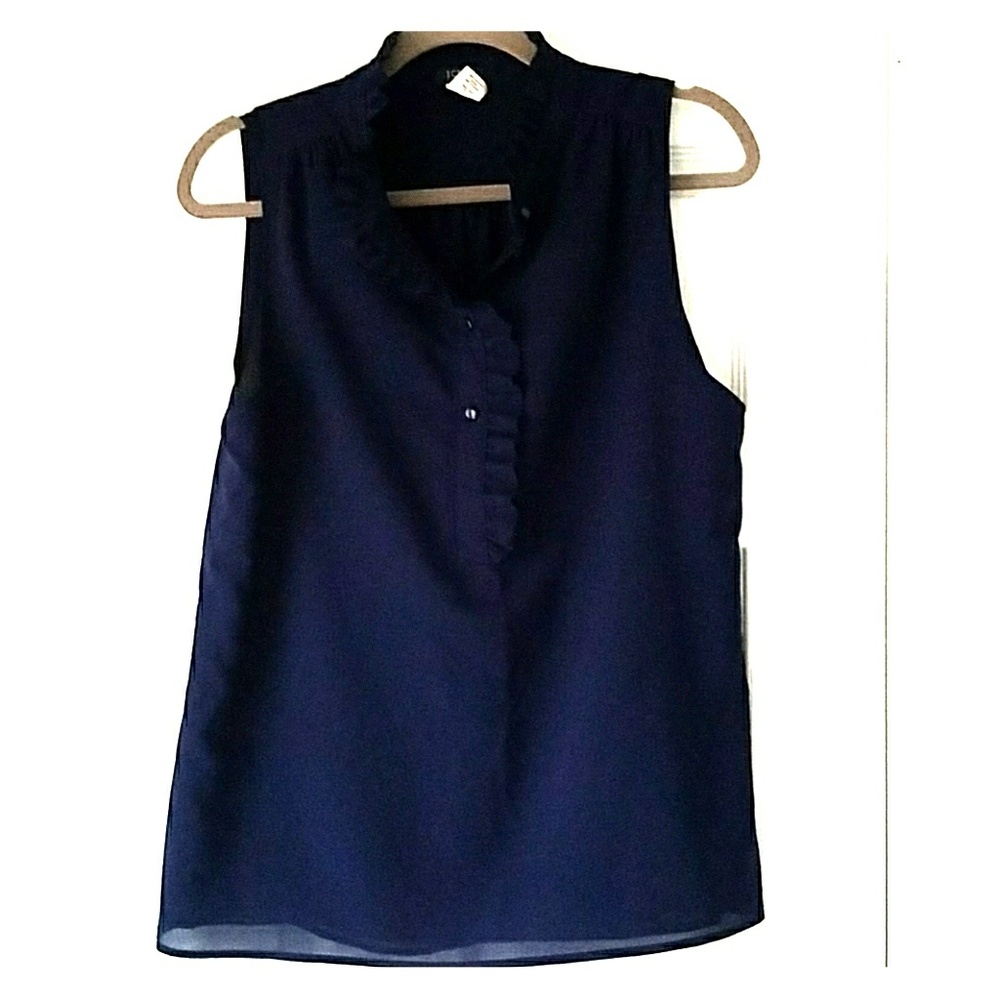 J. Crew Sleeveless Blouse